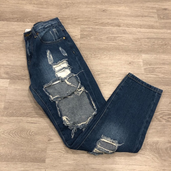 Raised by Wild Denim - Raised by Wild Destroyed Ripped Skinny Jeans